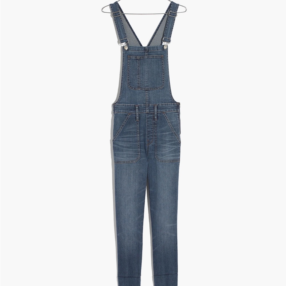 Madewell Denim Overalls, xs